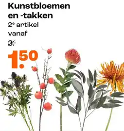 Kwantum Kunstbloemen en -takken aanbieding