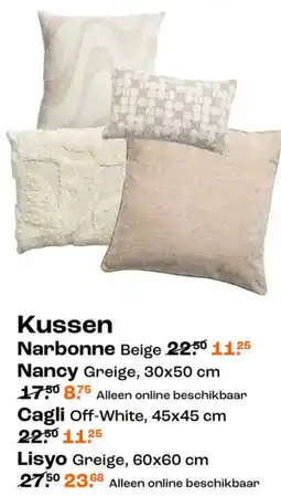 Kwantum Kussen Narbonne aanbieding