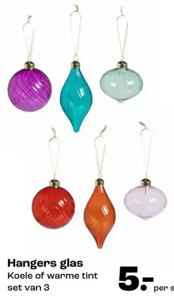 Kwantum Hangers glas aanbieding