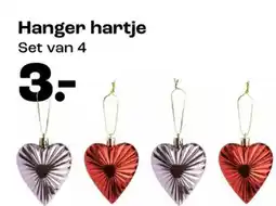 Kwantum Hanger hartje aanbieding