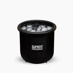 Decathlon Suprfit Ice Tub IJsbad Ton met IJsblok Set (6 stuks) aanbieding