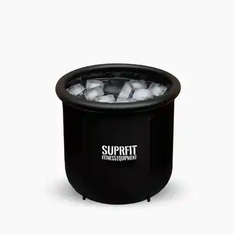 Decathlon Suprfit Ice Tub IJsbad Ton met IJsblok Set (6 stuks) aanbieding