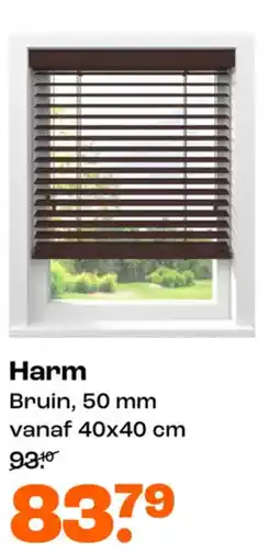 Kwantum Houten Jaloezieën op Maat Gemaakt Harm aanbieding
