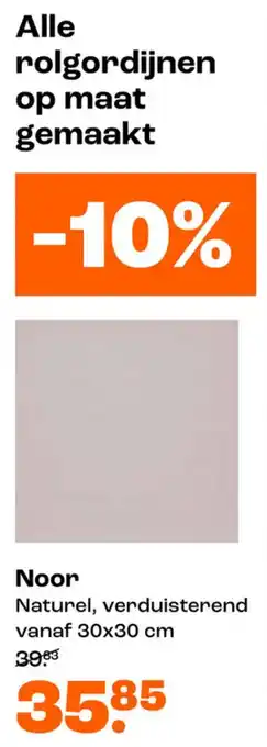 Kwantum Rolgordijnen op Maat Gemaakt Noor aanbieding