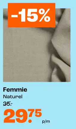 Kwantum Gordijnstoffen Femmie aanbieding