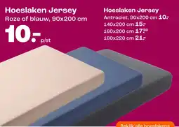 Kwantum Hoeslaken Jersey aanbieding