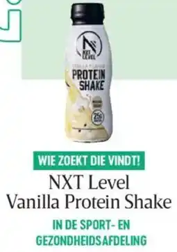 Delhaize NXT Level Vanilla Protein Shake aanbieding