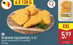 ALDI Krokante kipschnitzel, 6 st. aanbieding