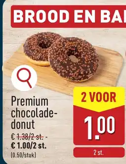 ALDI Premium chocolade donut aanbieding