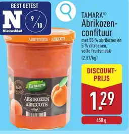 ALDI Tamara abrikozen confituur aanbieding
