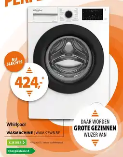 Expert Whirlpool Wasmachine aanbieding