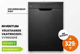 Expert Inventum Vrijstaande Vaatwasser VVW6008AB aanbieding