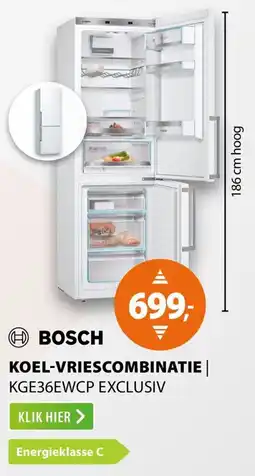 Expert Bosch Koel Vriescombinatie aanbieding