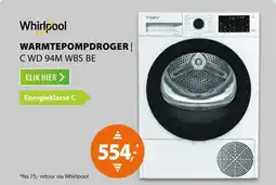 Expert Whirlpool Warmtepompdroger aanbieding