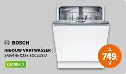 Expert Bosch Inbouw Vaatwasser aanbieding