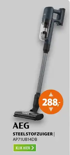 Expert AEG Steelstofzuiger AP71UB14DB aanbieding