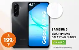 Expert Samsung Smartphone Galaxy A17 Bundel aanbieding