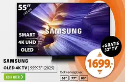 Expert Samsung OLED 4K TV 55S93F 2025 aanbieding