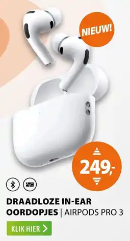 Expert Draadloze in-ear Oordopjes Airpods pro 3 aanbieding