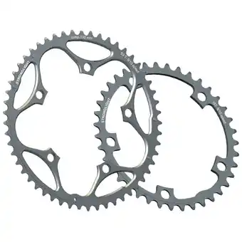 Decathlon Kettingblad Shimano/Sram/FSA Type S Dural 9/10V 39T Steek 130 Zilver aanbieding