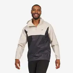 Decathlon Winddichte spraytop voor zeilen en kajakken voor volwassenen 100 beige/grijs aanbieding