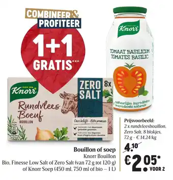 Delhaize Bouillon of soep aanbieding