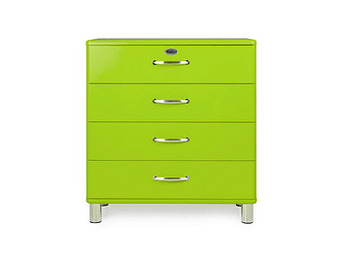Deba Meubelen Commode MALIBU - Groen Groen aanbieding