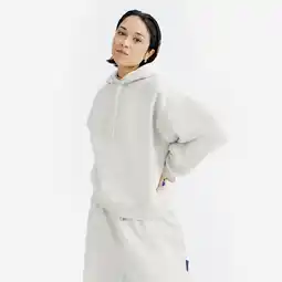 Decathlon Dameshoodie Elementals beige aanbieding