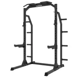 Decathlon Half Rack Krachtstation - Plate loaded homegym - Maximaal 300 kg belastbaar aanbieding