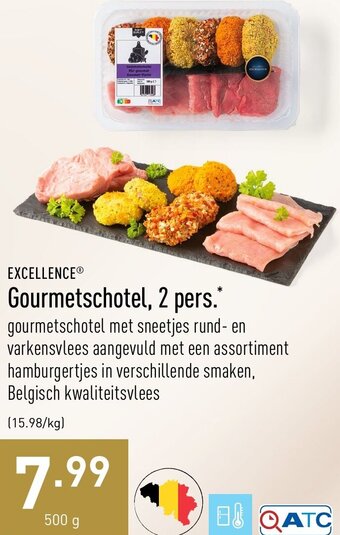 Gourmetschotel 2 pers 500g