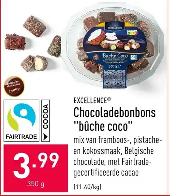 ALDI Chocoladebonbons buche choco 350g aanbieding