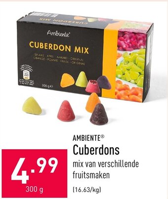 ALDI Cuberdons 300g aanbieding
