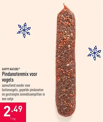 Pindanotenmix voor vogeks