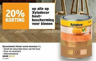 GAMMA Parket vernis kleurloos aanbieding