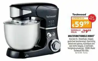 Trafic Multifunctionele robot techwood tro-1056 aanbieding