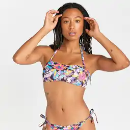Decathlon Bikinitop voor dames bandeau Laura bibi roze aanbieding