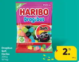 Carrefour Dragibus soft haribo aanbieding