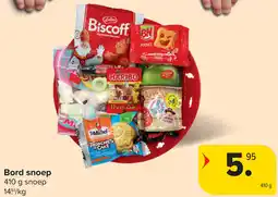 Carrefour Bord snoep aanbieding