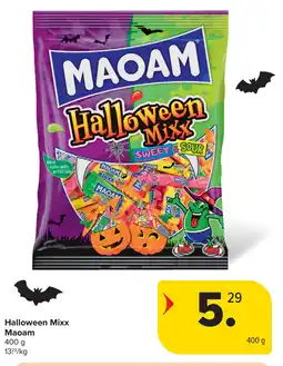 Carrefour Halloween mixx maoam aanbieding