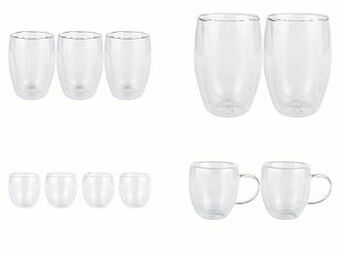 Lidl ERNESTO® Dubbelwandige glazen, borosilicaatglas aanbieding