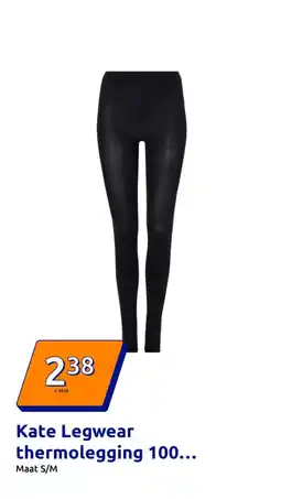 Action Kate Legwear thermolegging aanbieding