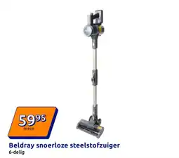 Action Beldray snoerloze steelstofzuiger aanbieding