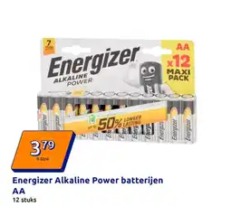 Action Energizer Alkaline Power batterijen AA aanbieding