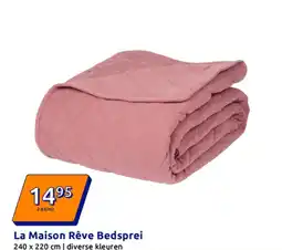 Action La Maison Rêve Bedsprei aanbieding