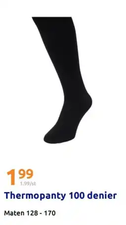 Action Thermopanty 100 denier aanbieding
