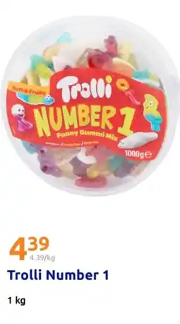Action Trolli Number 1 aanbieding