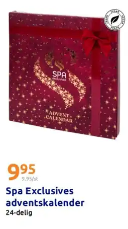 Action Spa Exclusives adventskalender aanbieding