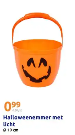 Action Halloweenemmer met licht aanbieding