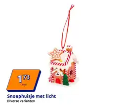 Action Snoephuisje met licht aanbieding