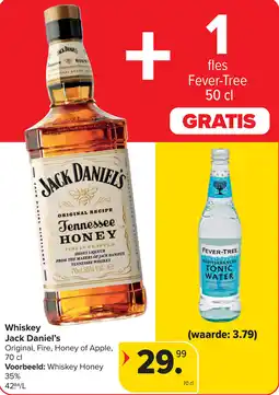 Carrefour Whiskey Jack Daniel's aanbieding
